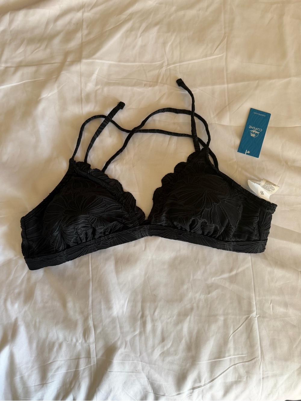 Women’s Black Lace Bralette - cupshe